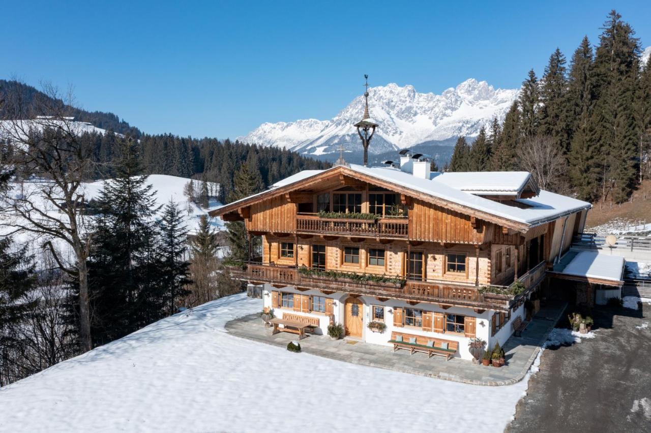 Luxusappartement Alpenliebe Oberndorf in Tirol Luaran gambar